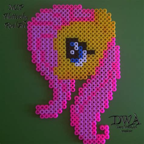 Mlp Fluttershy Pixel Art By Dwa Creations On Deviantart