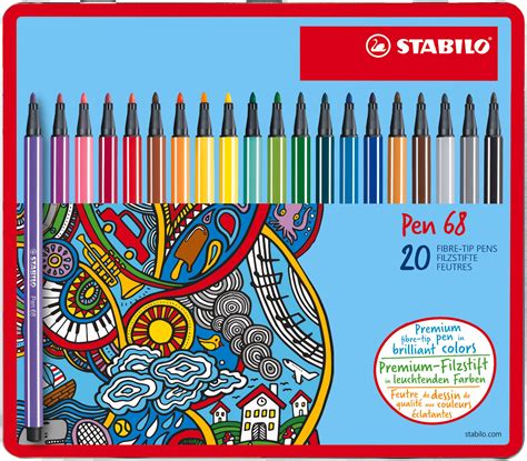 STABILO Pen 68 Filzstift In 55 Farben STABILO