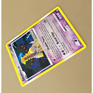 Carta Antiga Pokemon Giratina 4 146 Reverse Holo BK Promo Original Card