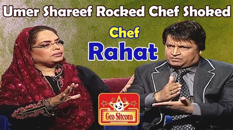 Umer Shareef Rocked Chef Rahat Shoked The Shareef Show Comedy King