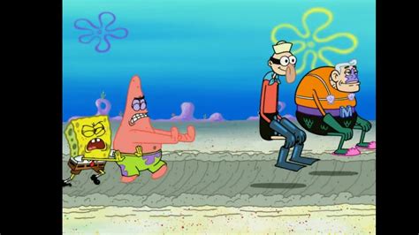 Spongebob Dan Patrick Mendorong Invisible Boat Mobile Youtube