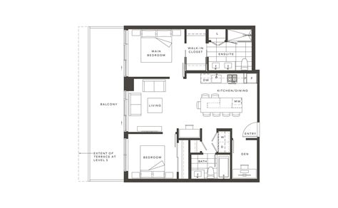 Floorplans The Amazing Brentwood Tower Six