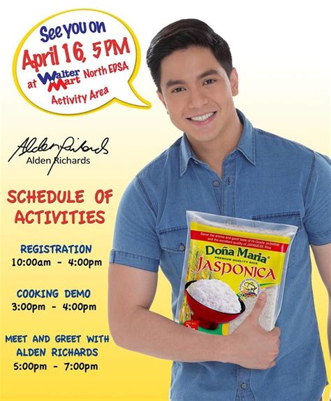 Alden Richards For Doña Maria Premium Rice Alden Richards