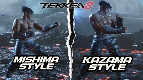 Kazama Style And Mishima Style Tekken 8 Youtube