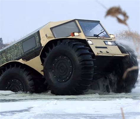 The Sherp A Russian All Terrain Vehicle That S Pretty Much Unstoppable