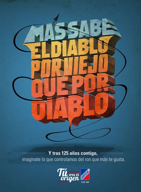 Letterings Brugal Domestika