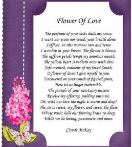 Flowers Poems Post Poetics