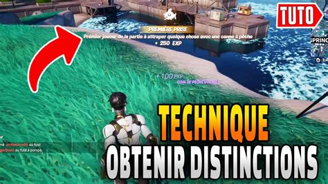 COMMENT OBTENIR DES DISTINCTIONS SUR FORTNITE Technique Facile