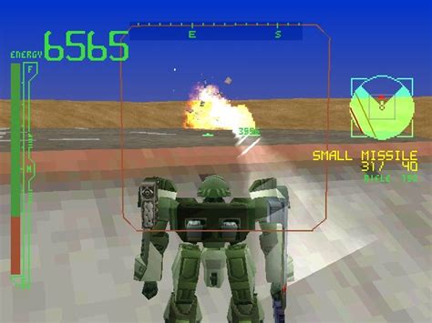 Screenshot Of Armored Core Project Phantasma Playstation