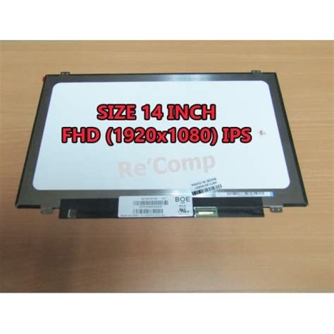 Jual Led Lcd Laptop Inch Slim Pin Full Hd Ips Nv Fhm N