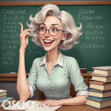 Cartoon Pic Of A Teacher