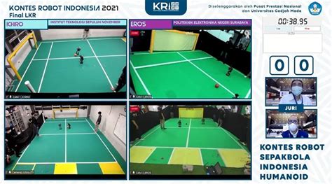 Tim Robotika Its Borong Juara Kri Wilayah Ii Direktorat Jenderal