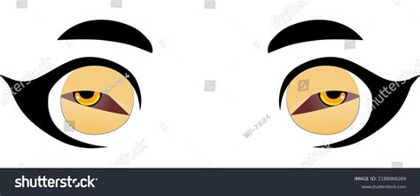 Colorful Eyes Collection Isolated On White Stock Vector (Royalty Free ...