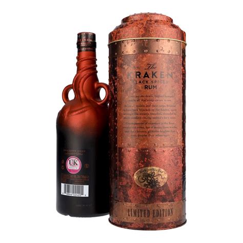 Kraken Limited Edition Rum From Trinidad And Tobago