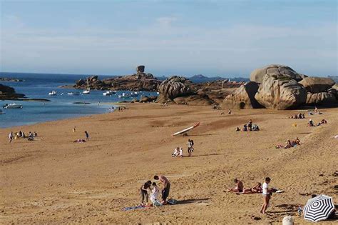 Plage Du Coz Pors Tr Gastel Tourisme Bretagne