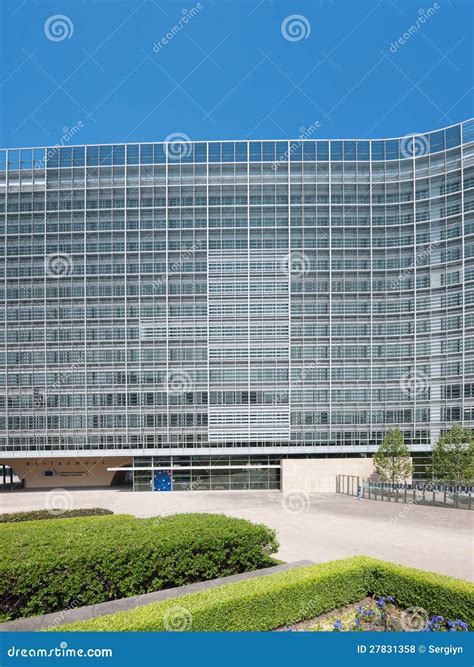 The Berlaymont Building in Brussels Editorial Stock Photo - Image of ...