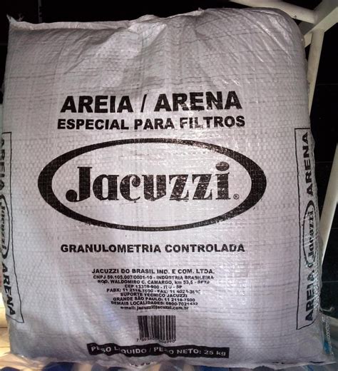 Areia Para Filtros De Piscina Jacuzzi Kg Produtos Para Piscinas