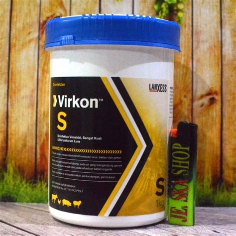 Jual Virkon S Disinfektan Virus Dan Bakteri Jamur 1 Kg Asli Dan Segel