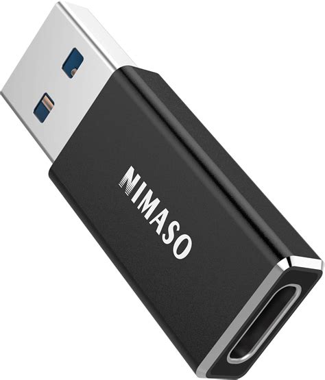 Nimaso Adaptateur Usb C Adaptateur Usb 31 Type C Femelle Vers Usb 30 A Mâle Charge Rapide