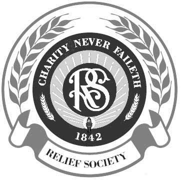 Relief Society Logo Black And White