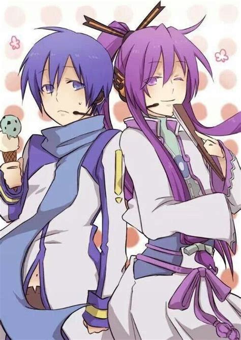 Kaitoandgakupo Kaito Vocaloid Vocaloid Characters