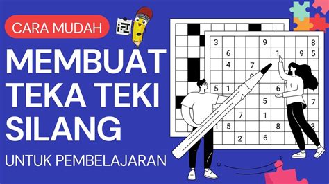 Cara Mudah Membuat Teka Teki Silang Untuk Pembelajaran II Crossword