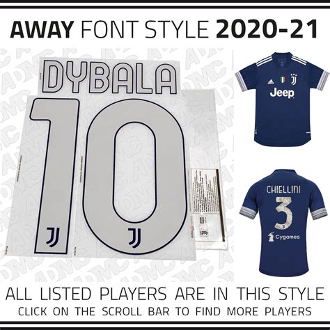 2020/21 Juventus away - ADMC LLC