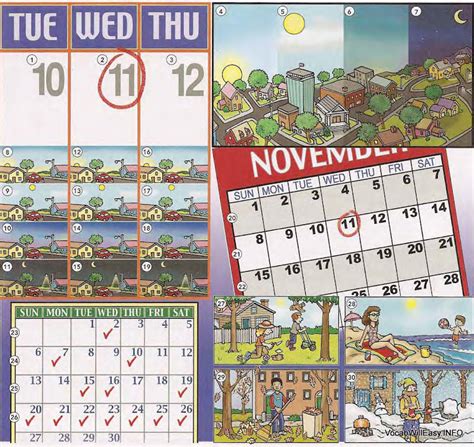 THE CALENDAR: Year, Months, Seasons, Time - Online Dictionary for Kids