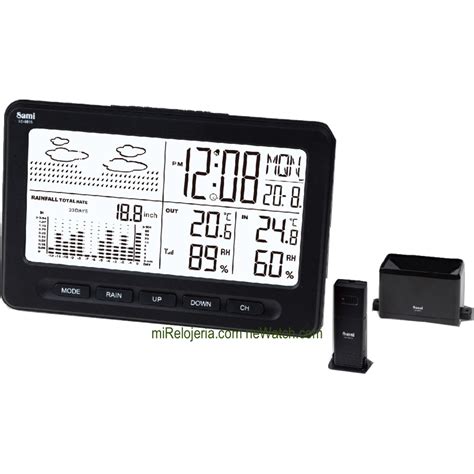 Weather Station With Rain And Temp Sensor