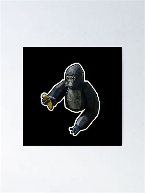 "Here Banana- Gorilla Tag" Poster for Sale by TheDudeForU | Redbubble