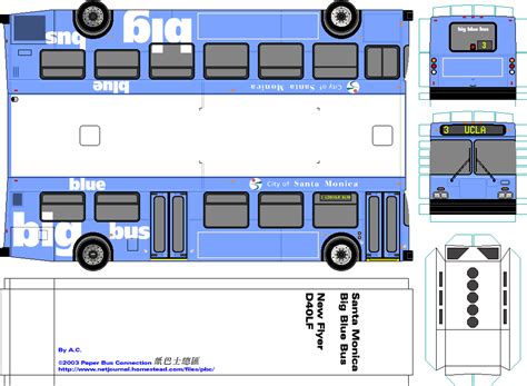 United States 美國 – Paper Bus Connection – 紙巴士總匯