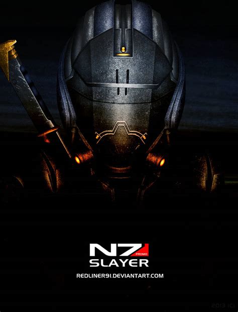 Mass Effect 3 N7 Slayer Promo 2013 By Redliner91 On Deviantart