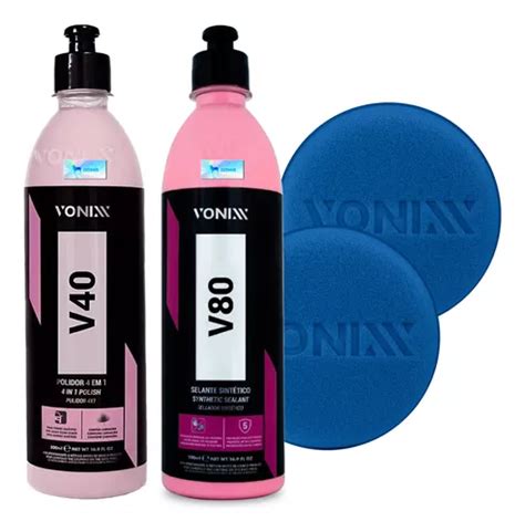 Kit Vonixx V40 V80 Aplicador Espuma Parcelamento Sem Juros