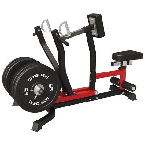 Syedee Adjustable Seated Row Machine Plate Loaded Independent