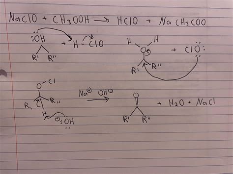 Solved Draw The Arrow Pushing Mechanism The Following Was Drawn On