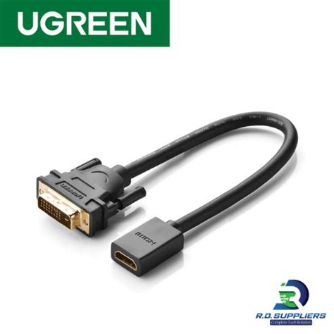 Ugreen Dvi Male To Hdmi Female Adapter Cable