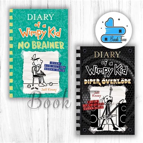 Jual Diper Överlöde No Brainer Diary Of A Wimpy Kid Book 17 18