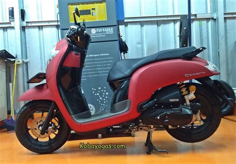Modifikasi Scoopy 2020 Merah Materi Belajar Online