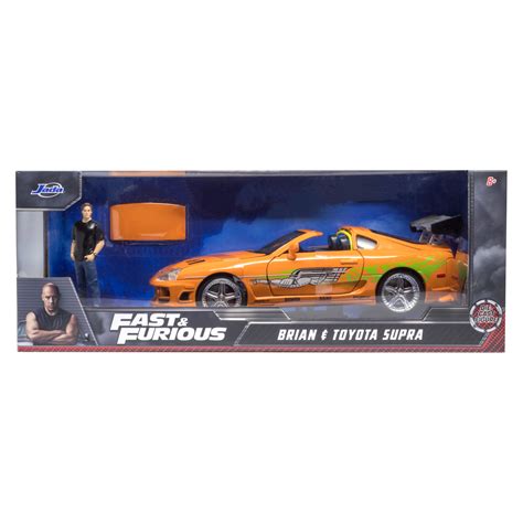 Toyota Supra Boneco Brian Velozes E Furiosos Jada Smallcars