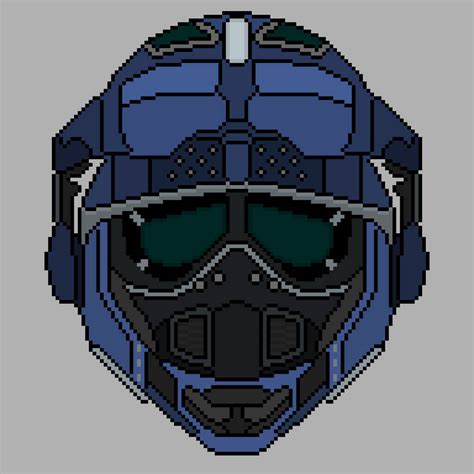 Benjamin Carmine's Helmet (GIF) by WarpMaster78 on DeviantArt