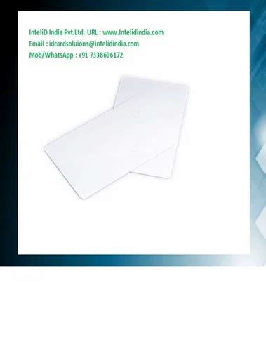 Thermal Pvc Card At Rs Pvc Plastic Card In Bengaluru Id