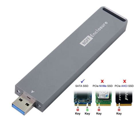 NFHK NGFF M2 B M Key SSD To USB 3 0 External PCBA Conveter Adapter Card