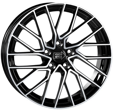 Felgi Aluminiowe Mille Miglia MM1024 Black Polished Oponeo