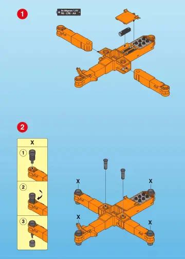 Abapri Playmobil C Grue De Chantier