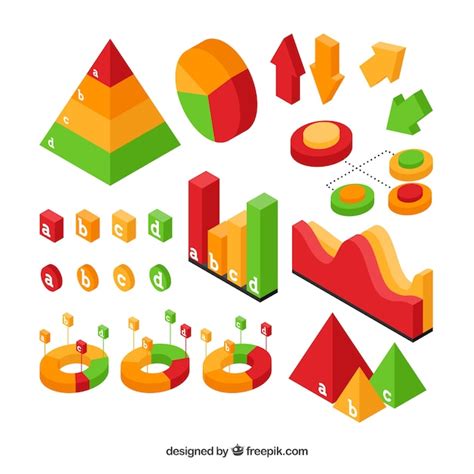 3d Statistics Shape Vectors And Illustrations For Free Download Freepik