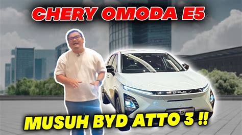 Chery Omoda E Kereta Elektrik Pertama Chery Dah Sampai Youtube