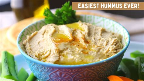 Simple Hummus Recipe Youtube