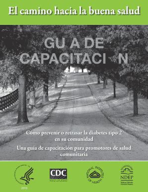 Fillable Online Ndep Nih El Camino Hacia La Buena Salud Gua De