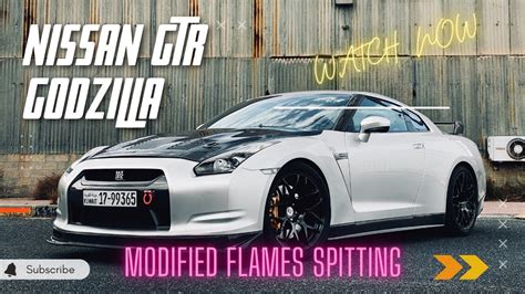 Lbwk Nissan Gtr Flame Spitting Youtube