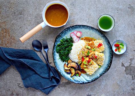 How To Make Crispy Baked Tofu Katsu Curry {vegan Recipe} Food To Glow